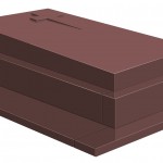 4P-25 plat CFC - soub. 25 - tomb. 12/17 - croix 2/0