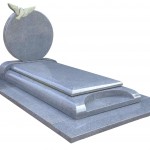 M123-15 - Anthracite - soub. 15 - tomb. 6 - so. 23 - stèle 90 - décor COLOMBE sc-col-1