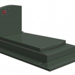 P1211 ROSE-8 PV - soub. 18/15 - tomb. 6 - so. 8 - stèle 90 - décor ROSE-8 PV