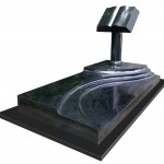 STRATUS - Noir fin - tomb. 25 - stèle 100